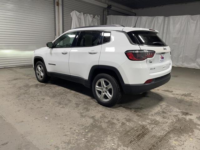 Photo of 2024 Bright White Clearcoat Jeep Compass