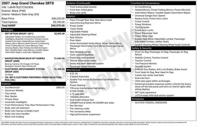 2007 Jeep Grand Cherokee