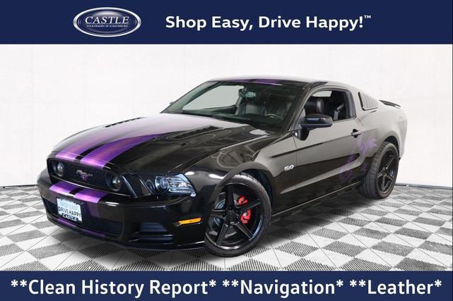 Photo of 2014 Black Ford Mustang