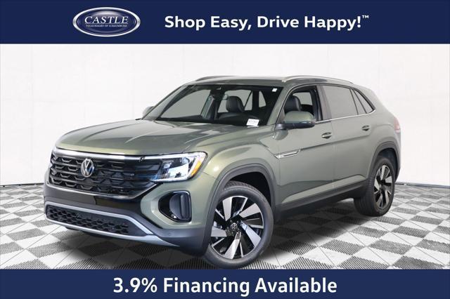 Photo of 2025 Avocado Green Pearl Volkswagen Atlas Cross Sport