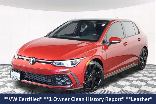 Photo of 2023 Kings Red Metallic Volkswagen Golf GTI