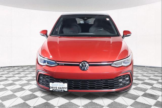 Photo of 2023 Kings Red Metallic Volkswagen Golf GTI