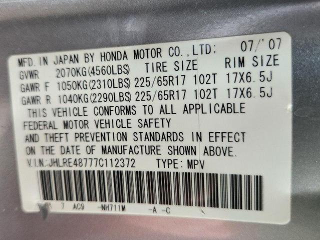 Photo of 2007 Whistler Silver Metallic Honda CR-V