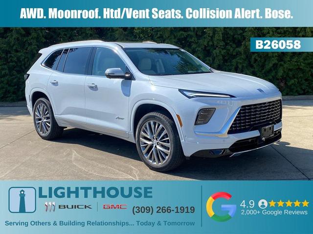 Photo of 2026 iridescent white tricoat Buick Enclave