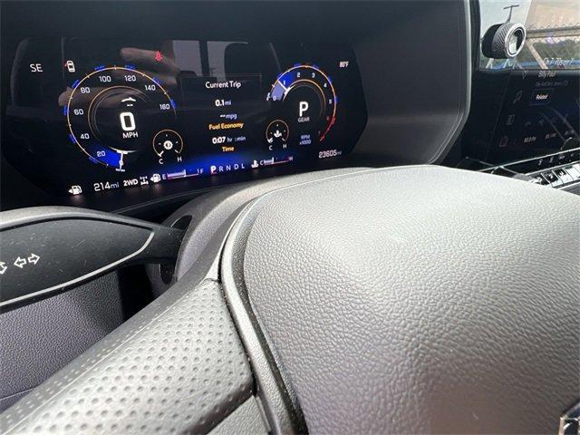 Photo of 2024 Black Chevrolet Colorado