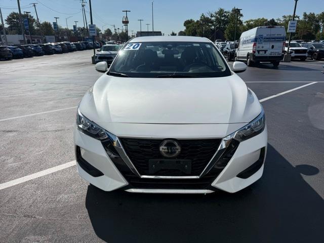 Photo of 2020 Aspen White Nissan Sentra