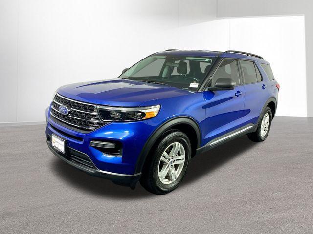 Photo of 2021 Atlas Blue Metallic Ford Explorer