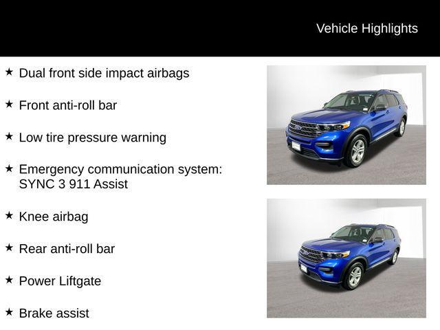 Photo of 2021 Atlas Blue Metallic Ford Explorer