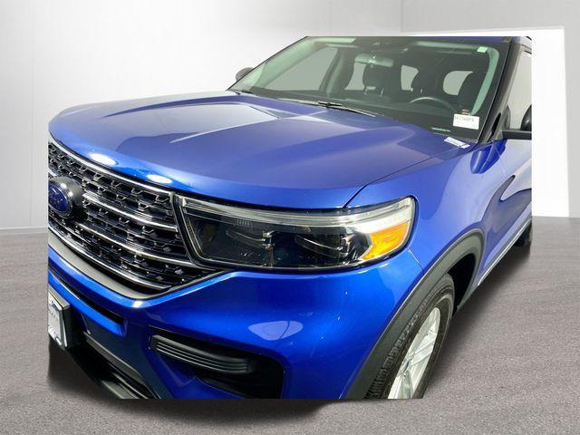 Photo of 2021 Atlas Blue Metallic Ford Explorer
