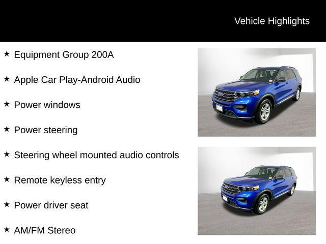 Photo of 2021 Atlas Blue Metallic Ford Explorer