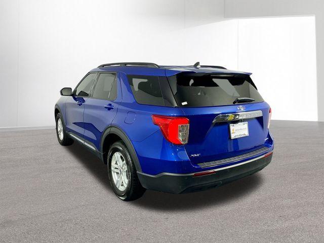 Photo of 2021 Atlas Blue Metallic Ford Explorer
