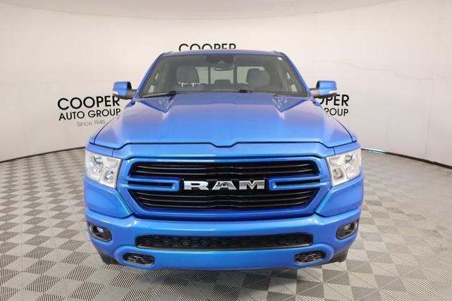 Photo of 2021 Hydro Blue Pearlcoat RAM 1500