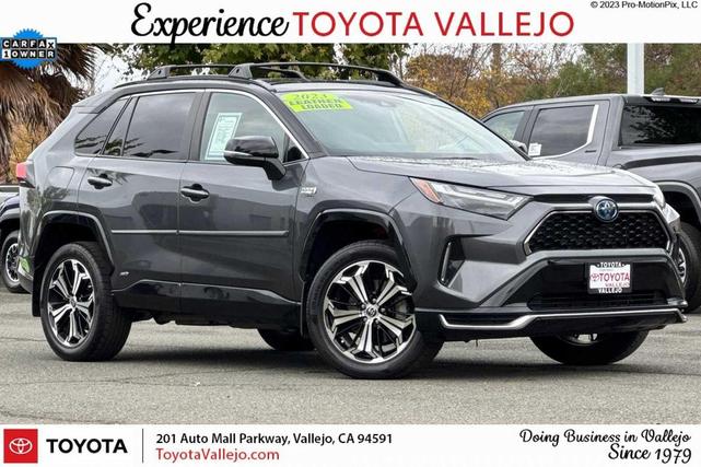 Photo of 2023 Silver Sky Metallic/Midnight Black Metallic Toyota RAV4 Prime