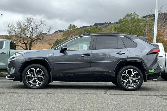 Photo of 2023 Silver Sky Metallic/Midnight Black Metallic Toyota RAV4 Prime