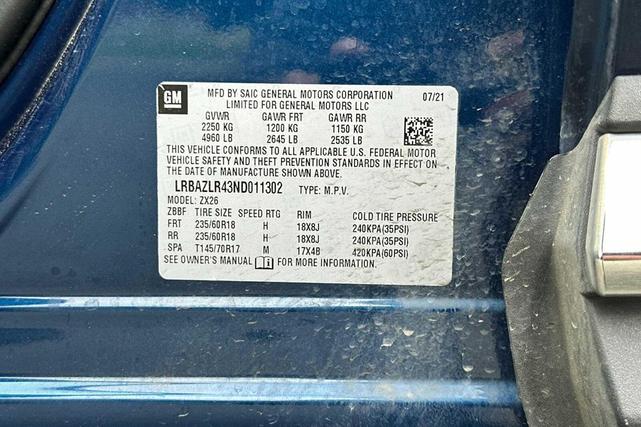 Photo of 2022 Sapphire Metallic Buick Envision
