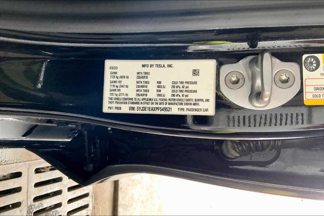 Photo of 2023 Black Tesla Model 3
