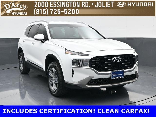 Photo of 2023 Quartz White Hyundai SANTA FE