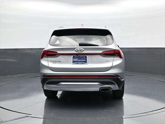 Photo of 2022 Shimmering Silver Hyundai SANTA FE