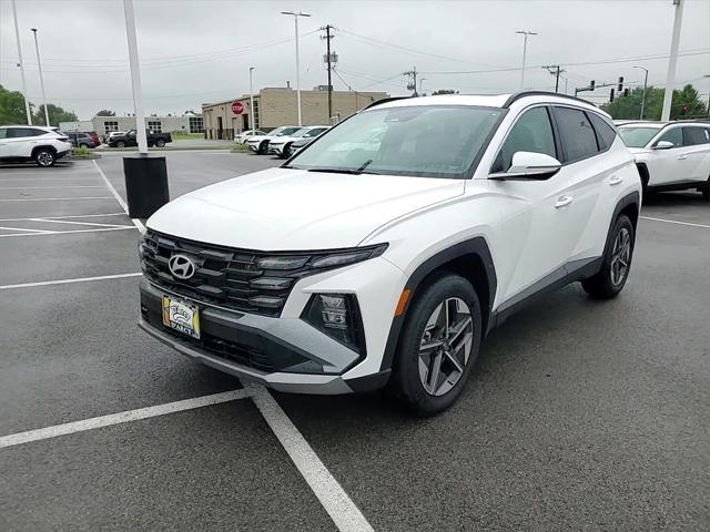 Photo of 2025 Serenity White Pearl Hyundai TUCSON
