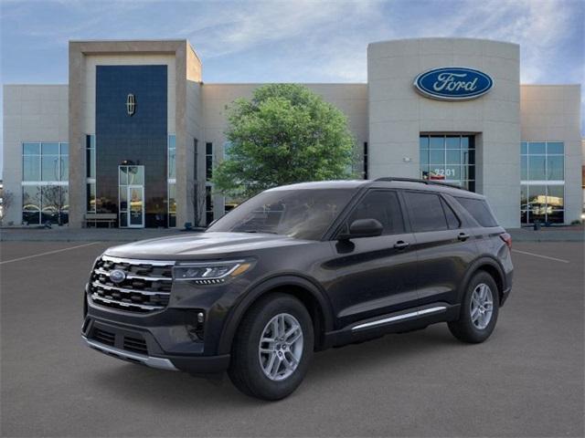 Photo of 2025 Agate Black Metallic Ford Explorer