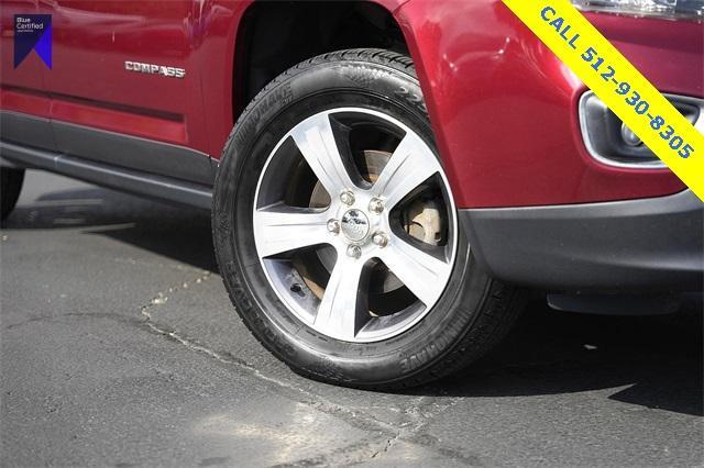 Photo of 2017 Deep Cherry Red Crystal Pearlcoat Jeep Compass