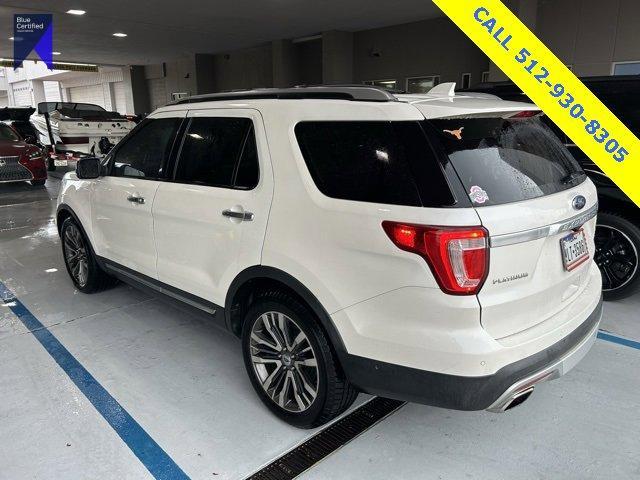 Photo of 2016 White Platinum Tri-Coat Metallic Ford Explorer