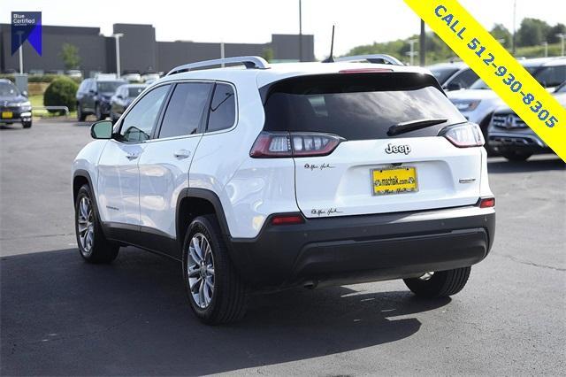 Photo of 2021 Bright White Clearcoat Jeep Cherokee