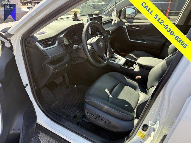 Photo of 2021 Blizzard Pearl / Midnight Black Metallic Toyota RAV4 Hybrid