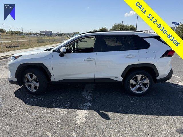 Photo of 2021 Blizzard Pearl / Midnight Black Metallic Toyota RAV4 Hybrid