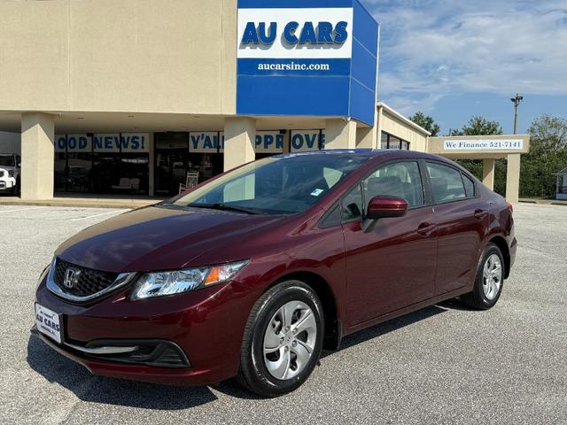 Photo of 2015 Burgundy Honda Civic