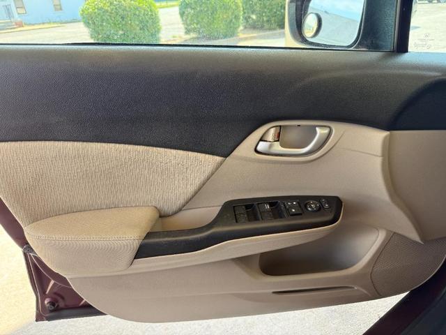 Photo of 2015 Burgundy Honda Civic