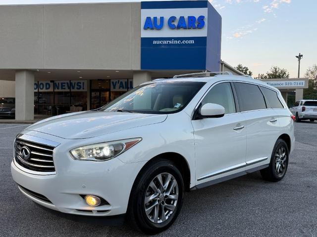 Photo of 2013 Moonlight White INFINITI JX35
