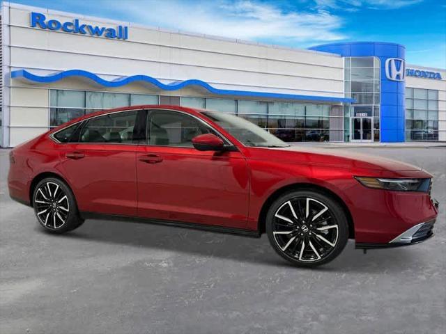 Photo of 2025 Radiant Red Metallic Honda Accord Hybrid