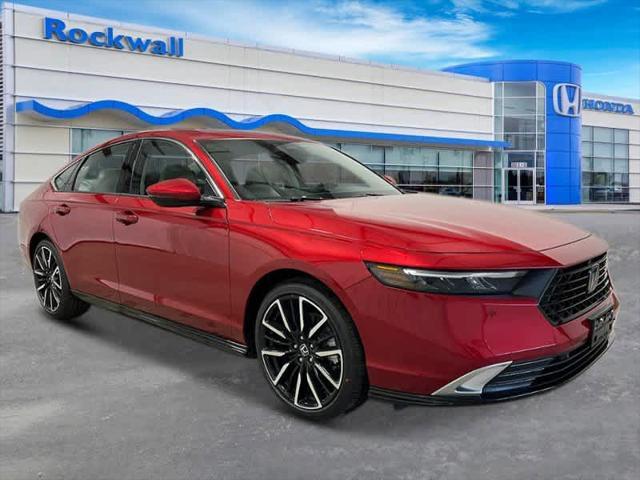 Photo of 2025 Radiant Red Metallic Honda Accord Hybrid