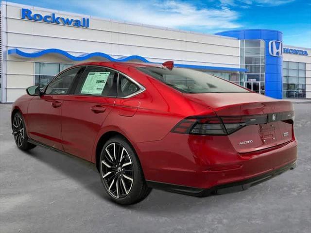 Photo of 2025 Radiant Red Metallic Honda Accord Hybrid