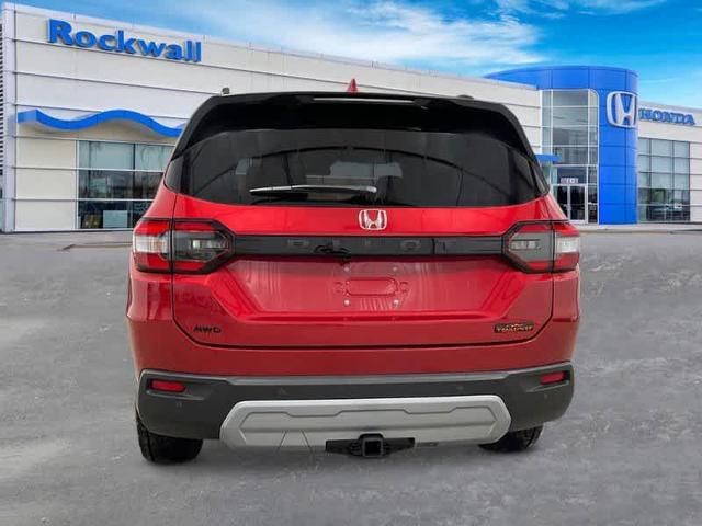 Photo of 2025 Radiant Red Metallic II Honda Pilot