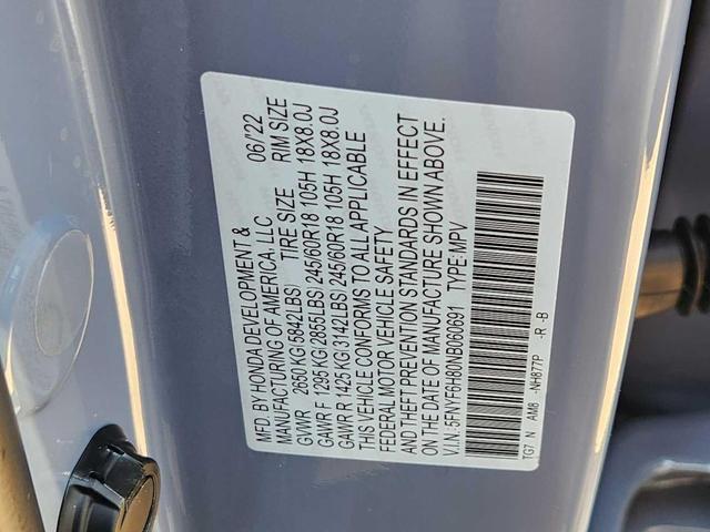 Photo of 2022 Sonic Gray Pearl Honda Pilot