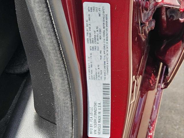 Photo of 2022 Delmonico Red Pearlcoat RAM 1500