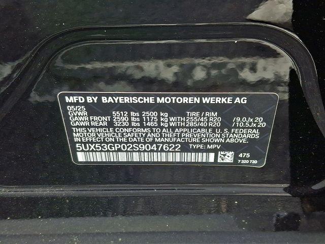 Photo of 2025 Black Sapphire Metallic BMW X3