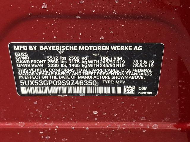 Photo of 2025 Red Metallic BMW X3