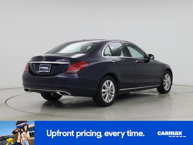 Photo of 2019 Blue Mercedes-Benz C-Class