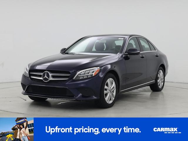Photo of 2019 Blue Mercedes-Benz C-Class