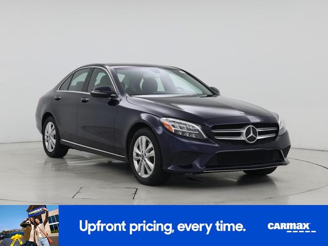 Photo of 2019 Blue Mercedes-Benz C-Class