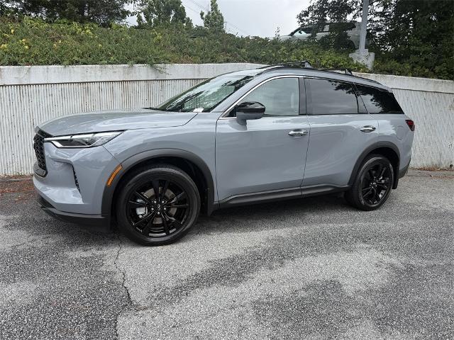 Photo of 2025 Harbor Gray INFINITI QX60