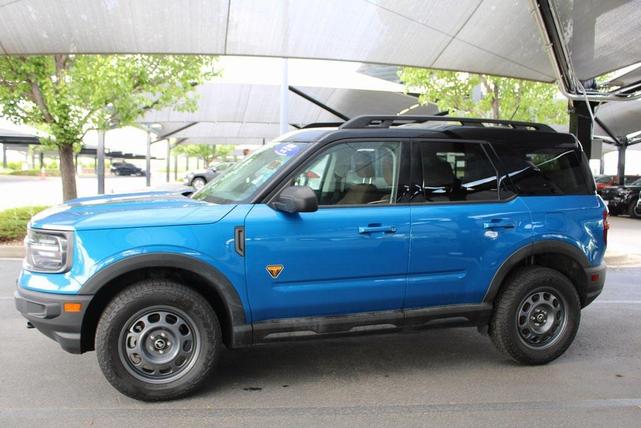 Photo of 2022 Velocity Blue Metallic Ford Bronco Sport