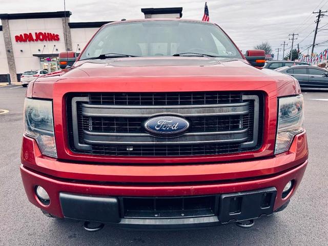 Photo of 2014 Burgundy Ford F-150