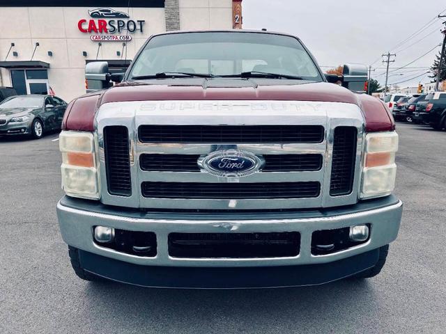 Photo of 2008 Burgundy Ford F-250