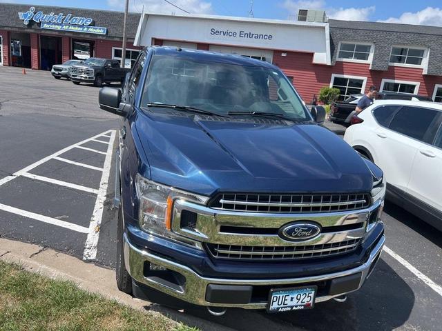Photo of 2018 Blue Ford F-150