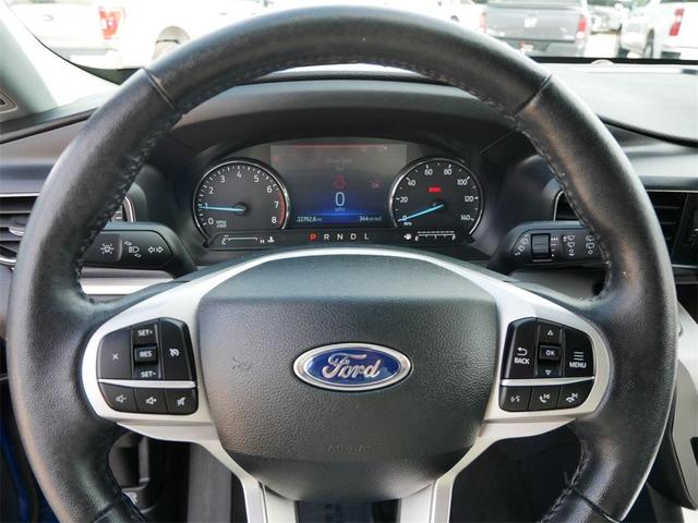 Photo of 2023 Blue Metallic Ford Explorer