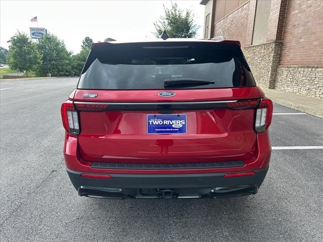 Photo of 2025 Rapid Red Metallic Tinted Clearcoat Ford Explorer